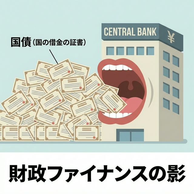 財政ファイナンスの影：政府の借金を日銀が引き受ける構造