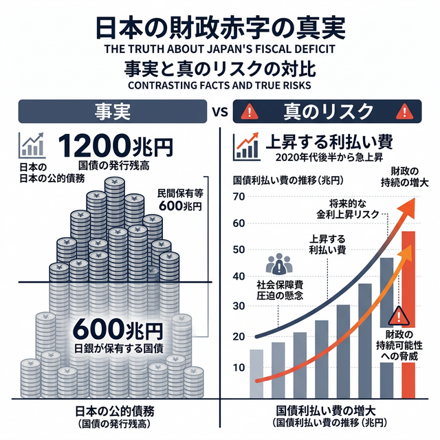 日本の財政赤字の真実