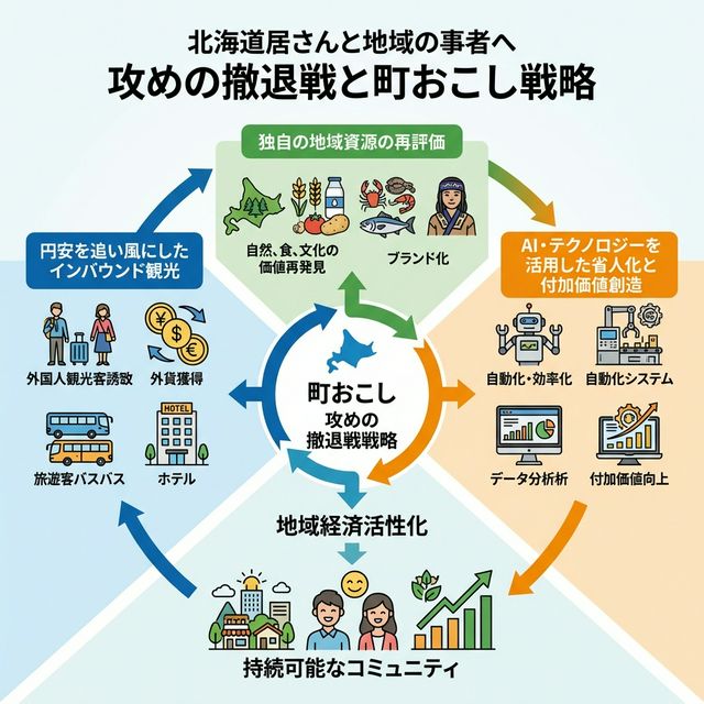 円安を追い風にした北海道の町おこし戦略