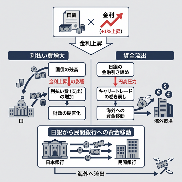 金利上昇と利払い費増大の算数