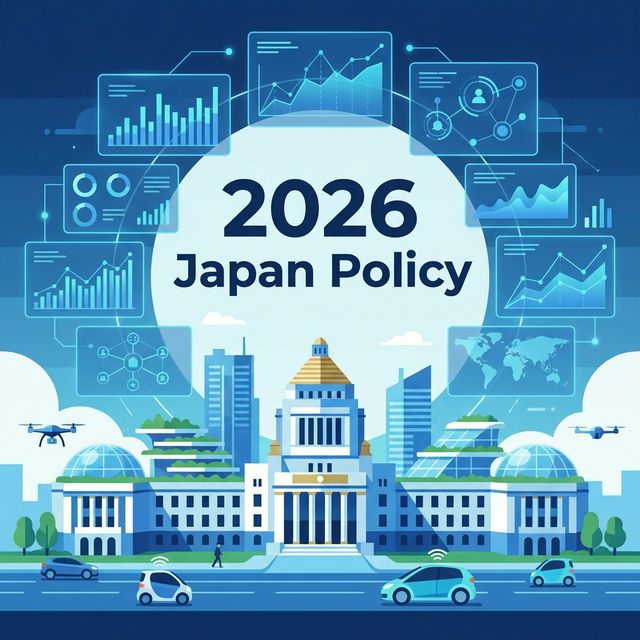 2026年 衆議院選挙 各党政策の展望とインフォグラフィック