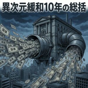 【経済解説シリーズ 第2章】異次元の金融緩和（量的緩和）とは何だったのか？日銀が背負い込んだ「10年の十字架」と財政ファイナンスの影
